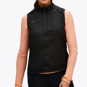 Hoka Skyflow Black Women's Lightweight Running Vest